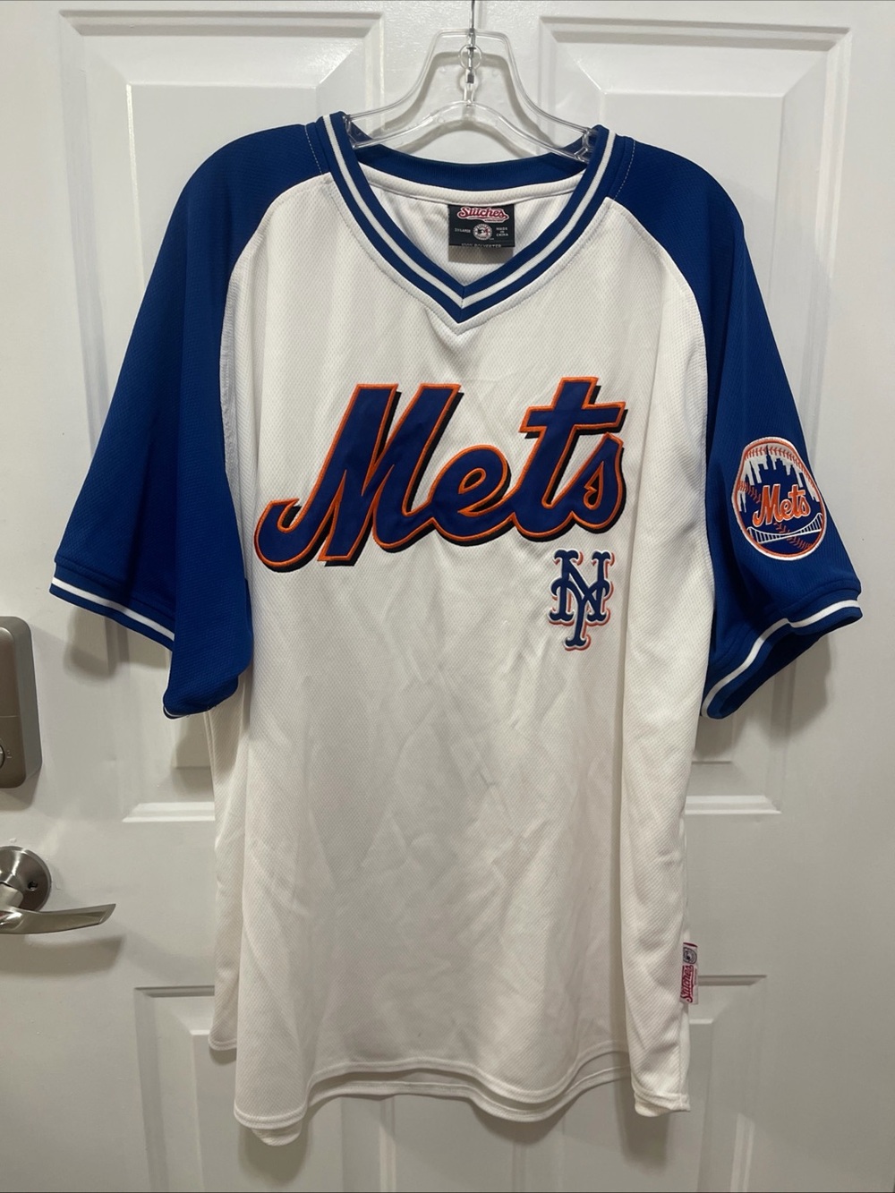 Stitches vintage New York Mets baseball jersey XXL 100% Polyester